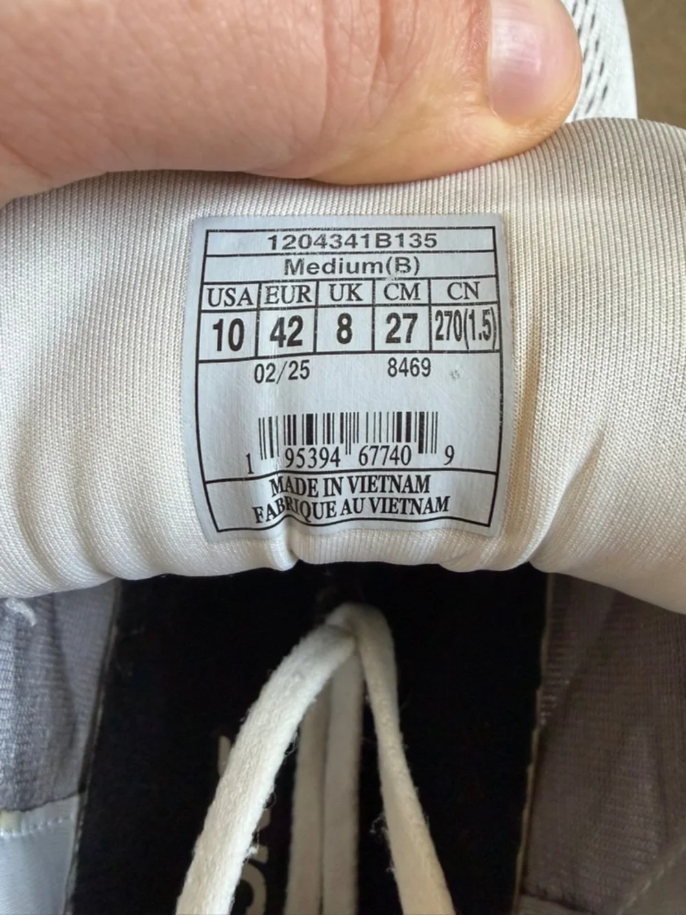 Brooks Glycerin 22 Running Shoes Womens 10 B White Silver Gum 1204341B135